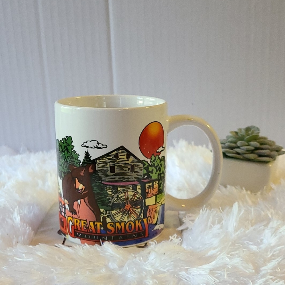 Smoky mountains coffee mug
